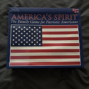 America's Spirit The Family Game For Patriotic Americans 2001 University Games
